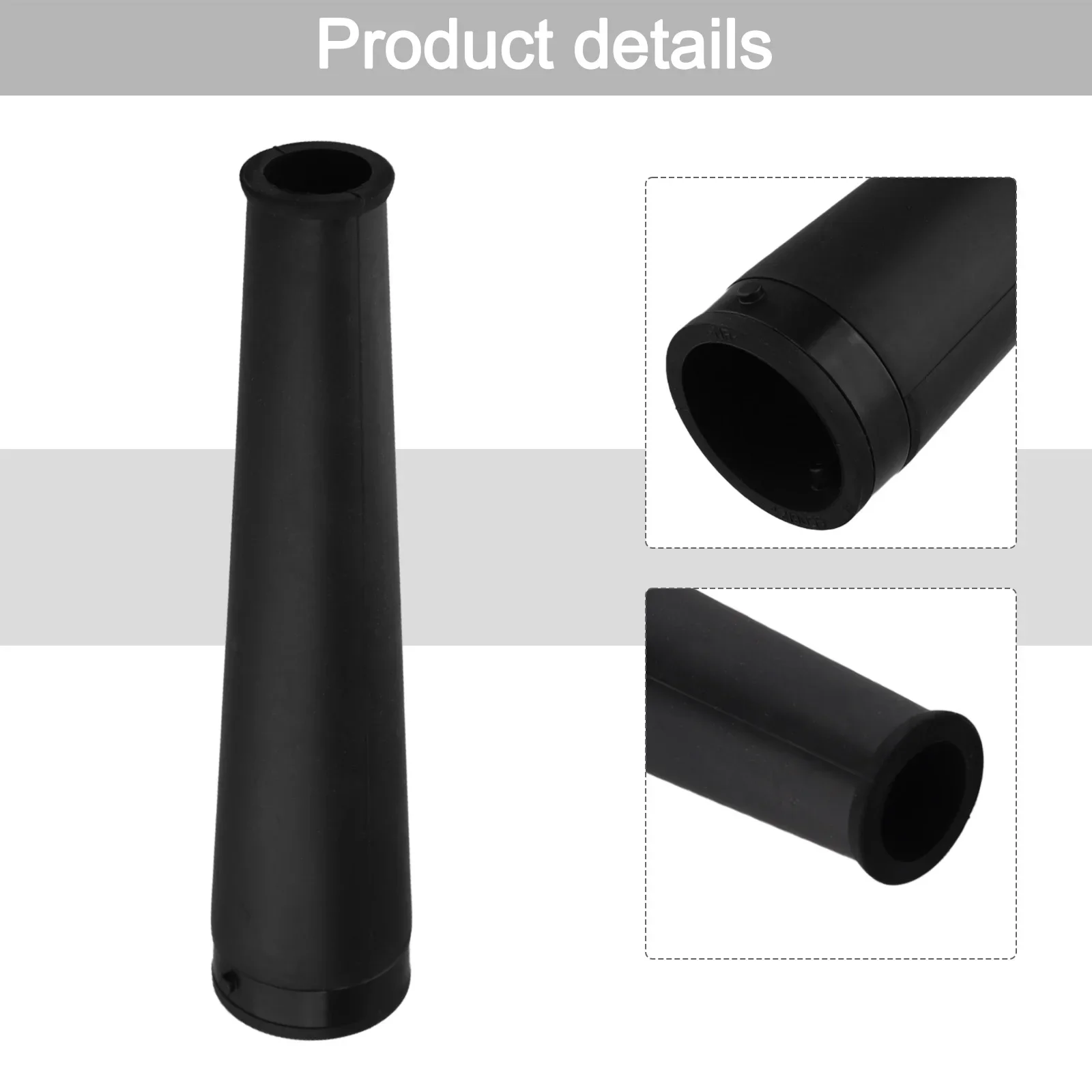 Workshop Tools Brand - 真新しい電動工具実用的なワークショップ機器ブロワーノズルゴムスプレーノズル高品質黒 DUB185