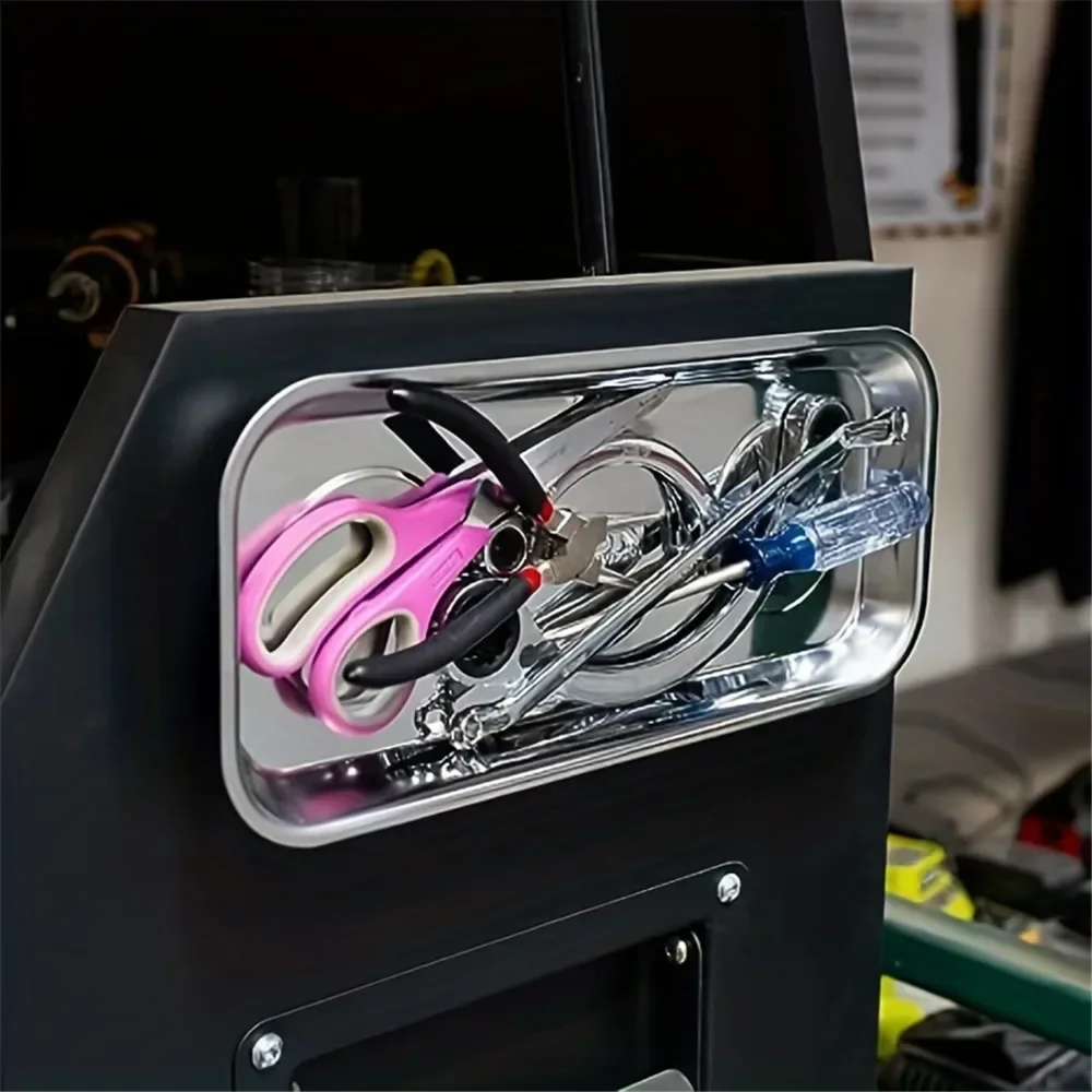 Magnetic Parts Tray - ステンレス鋼磁気トレイ,強力な磁石部品,ネジソケット,ボルト,ピン,収納
