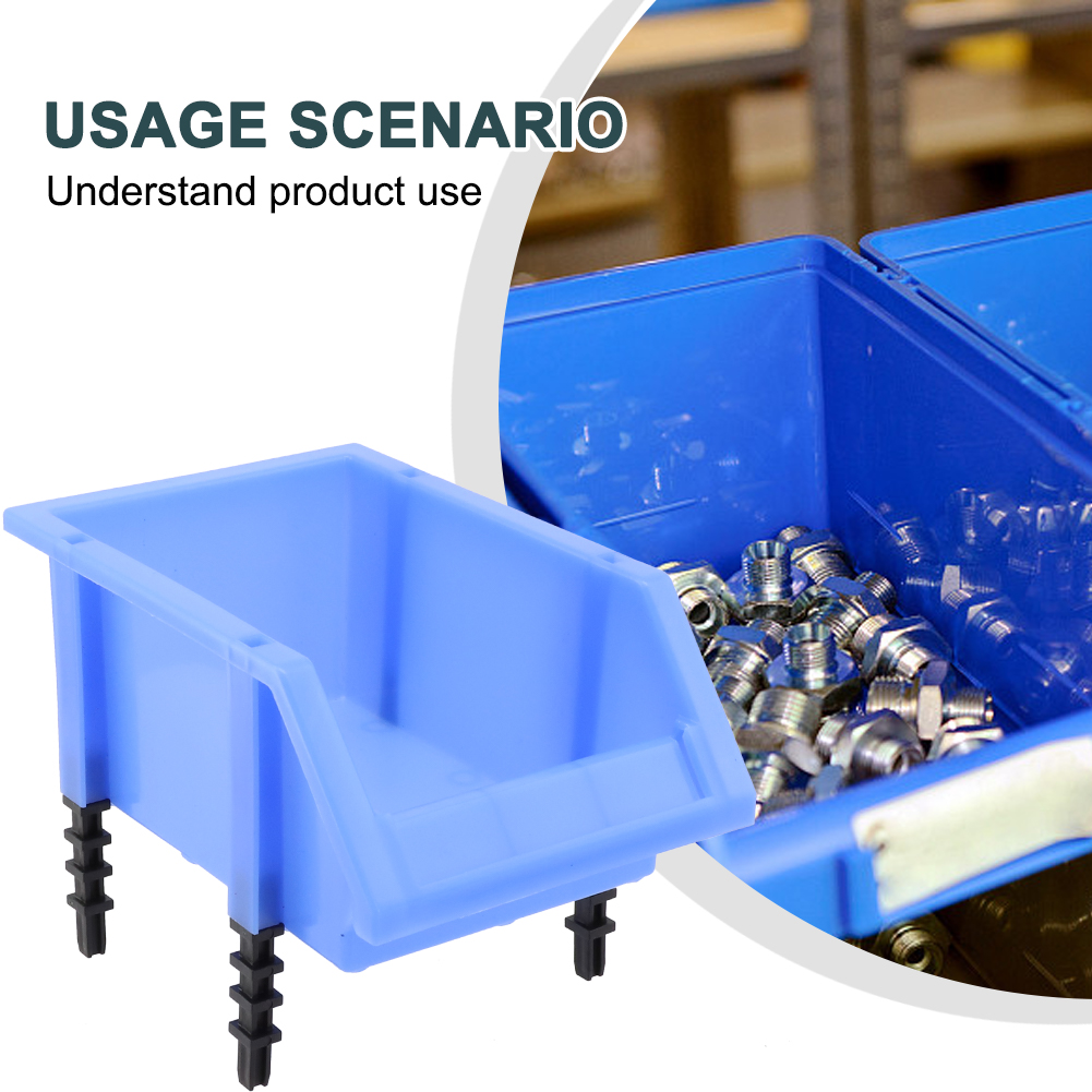1個入り積み重ね可能なプラスチック製ハードウェア部品収納ボッ - Workshop Tools Classification のレビューと価格