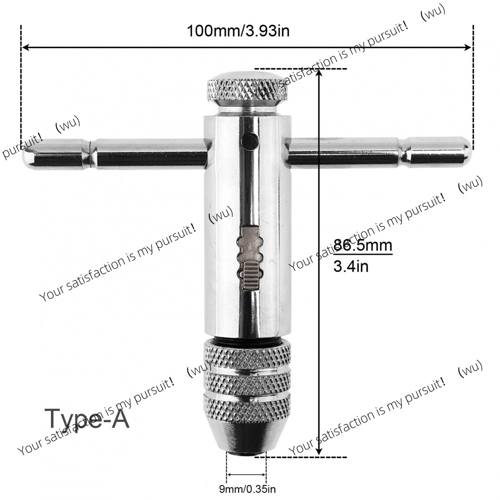 調整可能なM3-M8 M5-M12ラチェットタップレンチ、M - Mechanical Tools In Workshop のレビューと価格