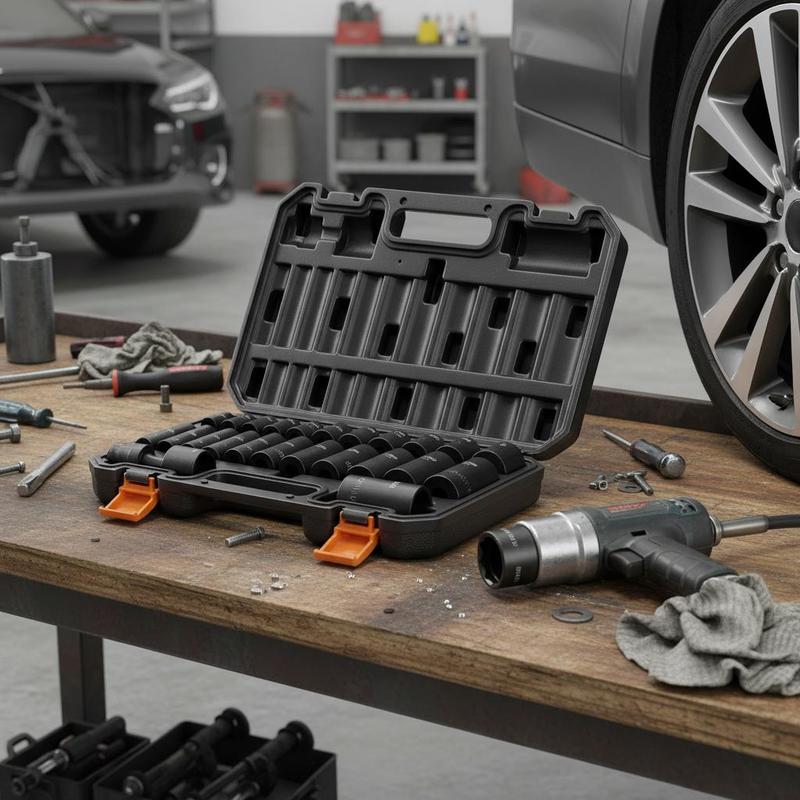 3/8インチドライブインパクトツールキット 25ピース SA - Marking Tools In Workshop のレビューと価格