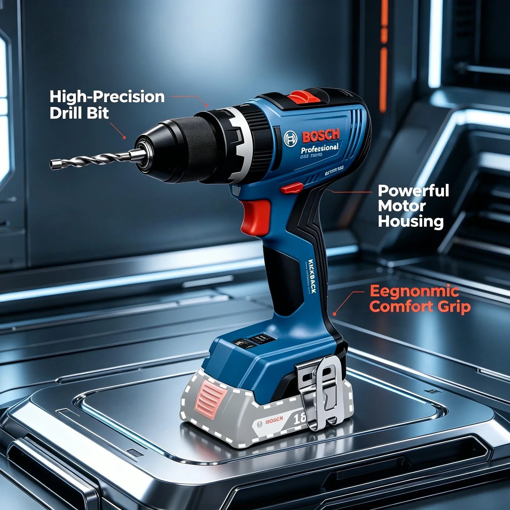 ボッシュ GSB 18V-65 プロフェッショナル 18V  - Bosch Drill Gsb 18V のレビューと価格