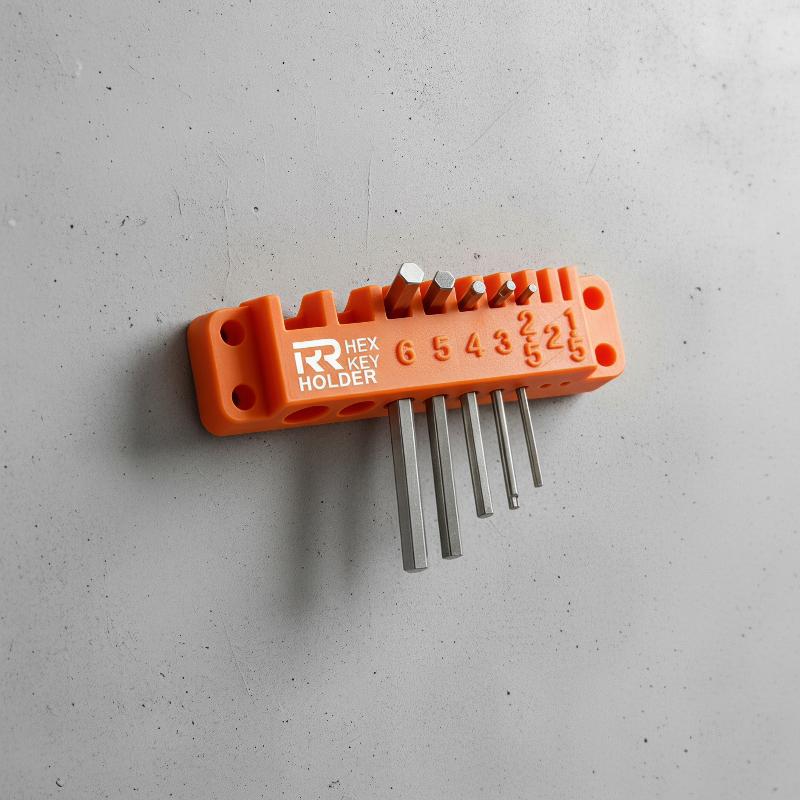 10サイズ対応の六角ソケットホルダー、穴あけ不要の壁掛け収納 - Marking Tools In Workshop のレビューと価格