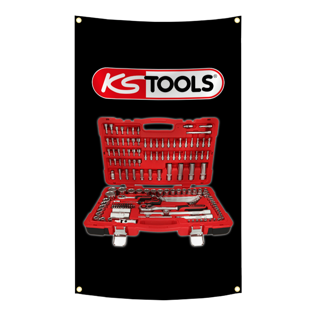 KS TOOLS ブランド旗タペストリー ポリエステル製バナ - Workshop Tools Brand のレビューと価格