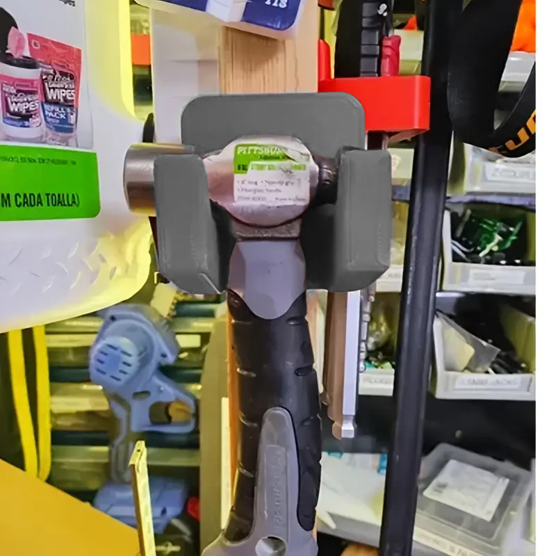 1pc 壁掛けハンマー収納ラックワークショップツール収納ラッ - Workshop Tools Pictures のレビューと価格